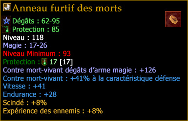 Anneau furtif des morts Low